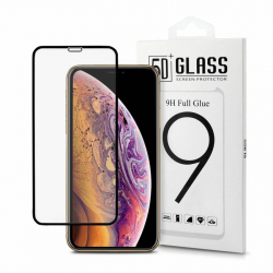 Szkło hartowane iPhone 14 Pro Max (6.1) 5D czarne